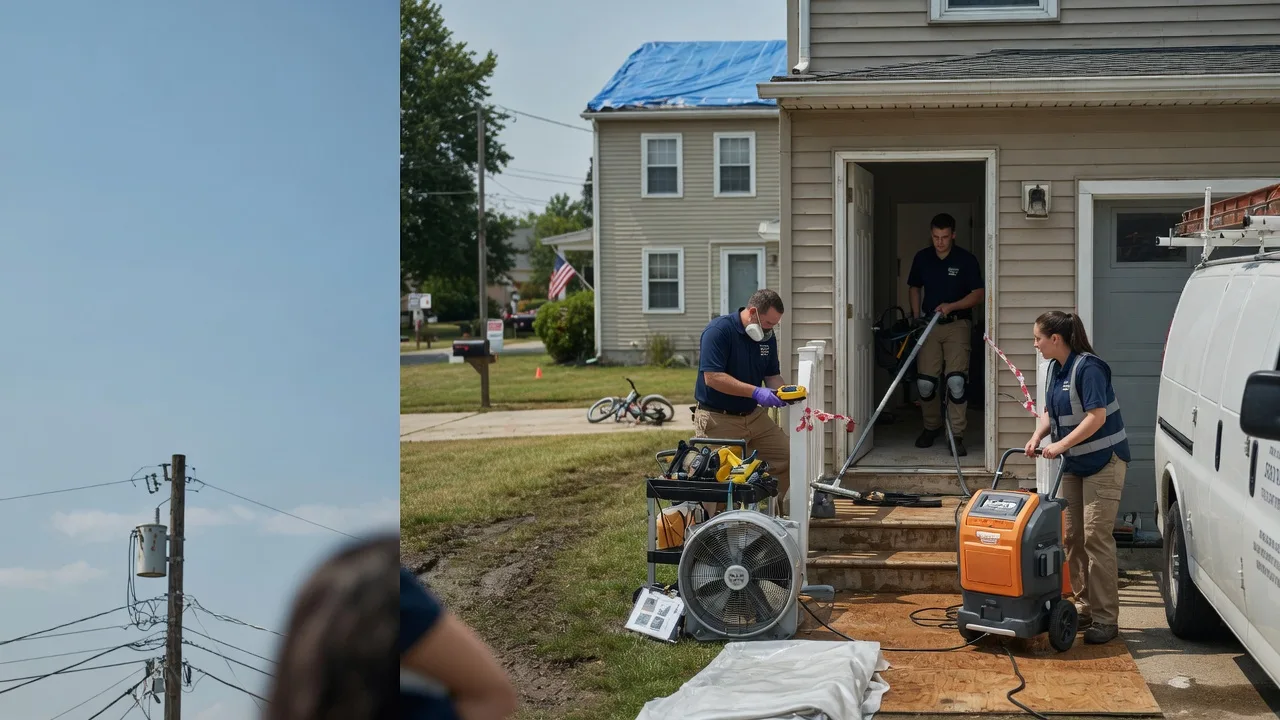 Water Damage Repair in Jamestown, IN near me